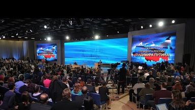 Большая пресс-конференция Владимира Путина 18 декабря 2014 г.